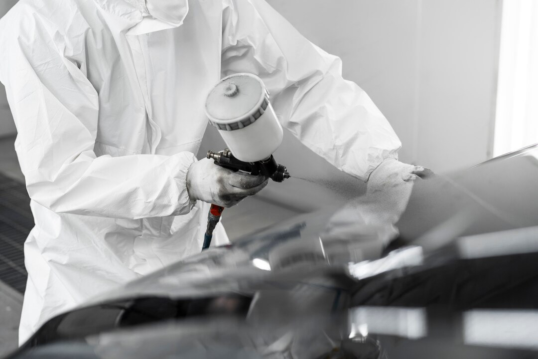 покраска детали авто